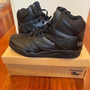 Reebok Men's Black High-Top Sneakers. 10.5. X wide NWT